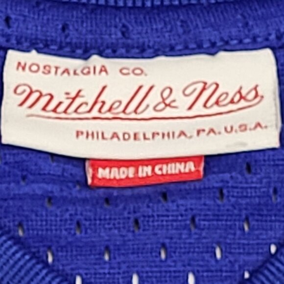 Mitchell & Ness Blue KC Jersey - Picture 6 of 12